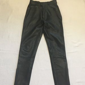 Vintage EasyRiders Leather Pants Womens 6